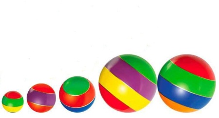 Купить Мячи резиновые (комплект из 5 мячей различного диаметра) в Енисейске 